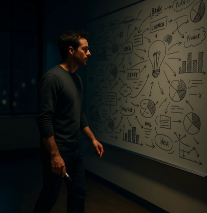 BuildWithMe team brainstorming ideas